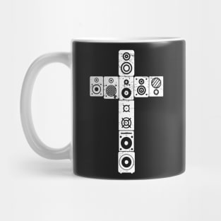 Christian Cross | Musician Speaker Design Mug